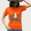 Ghost in Wildflowers Shirt: Spooky Fall Floral T-Shirt Ghost in Wildflowers Shirt: Spooky Fall Floral T-Shirt