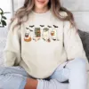 Reading Ghosts Halloween Sweatshirt Reading Ghosts Halloween Sweatshirt