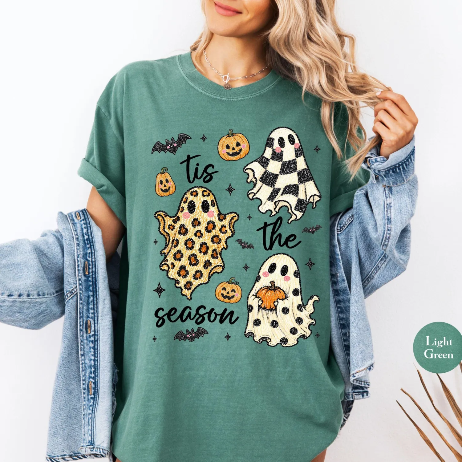 Vintage Retro Ghost Tis The Season Halloween T-Shirt Vintage Retro Ghost Tis The Season Halloween T-Shirt