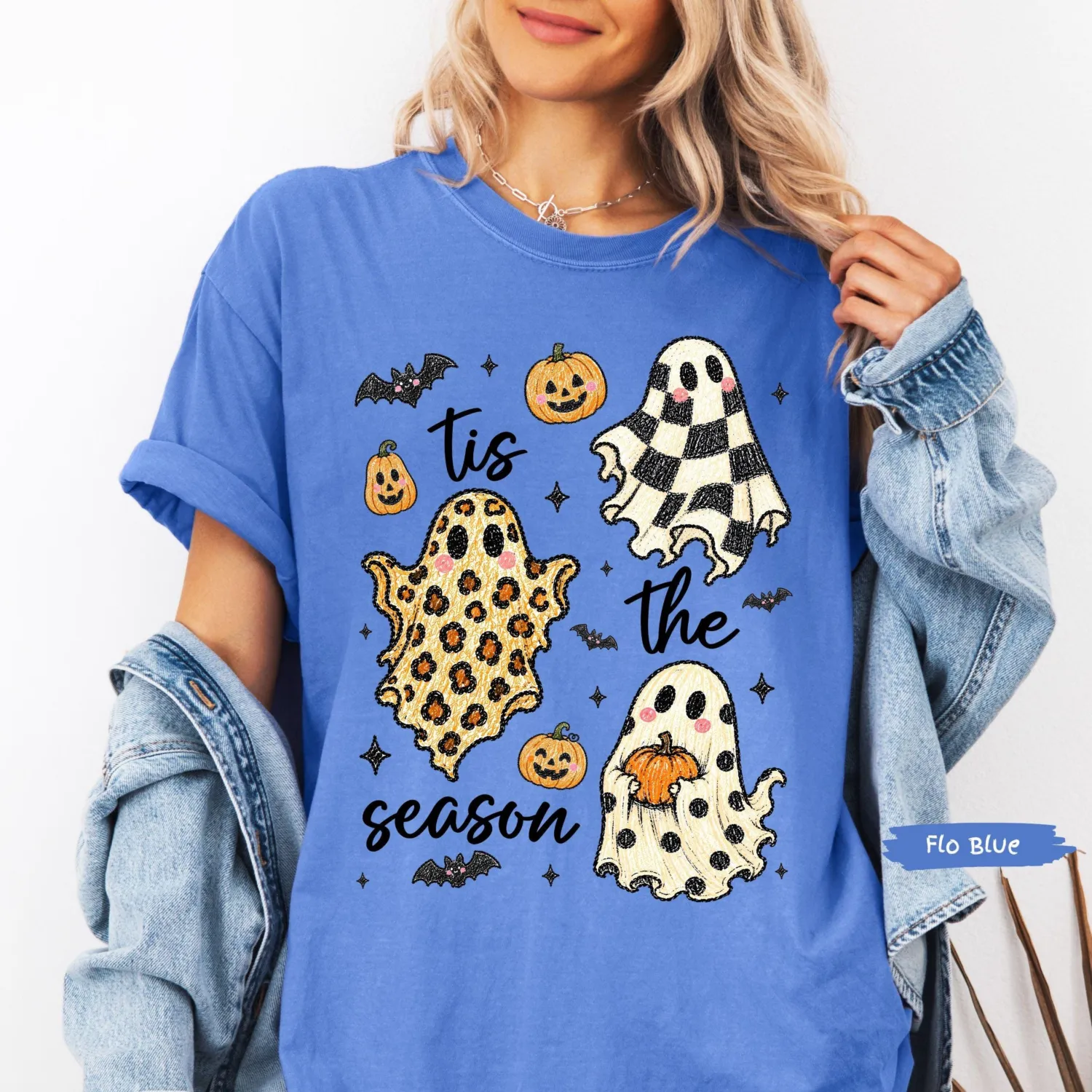 Vintage Retro Ghost Tis The Season Halloween T-Shirt Vintage Retro Ghost Tis The Season Halloween T-Shirt