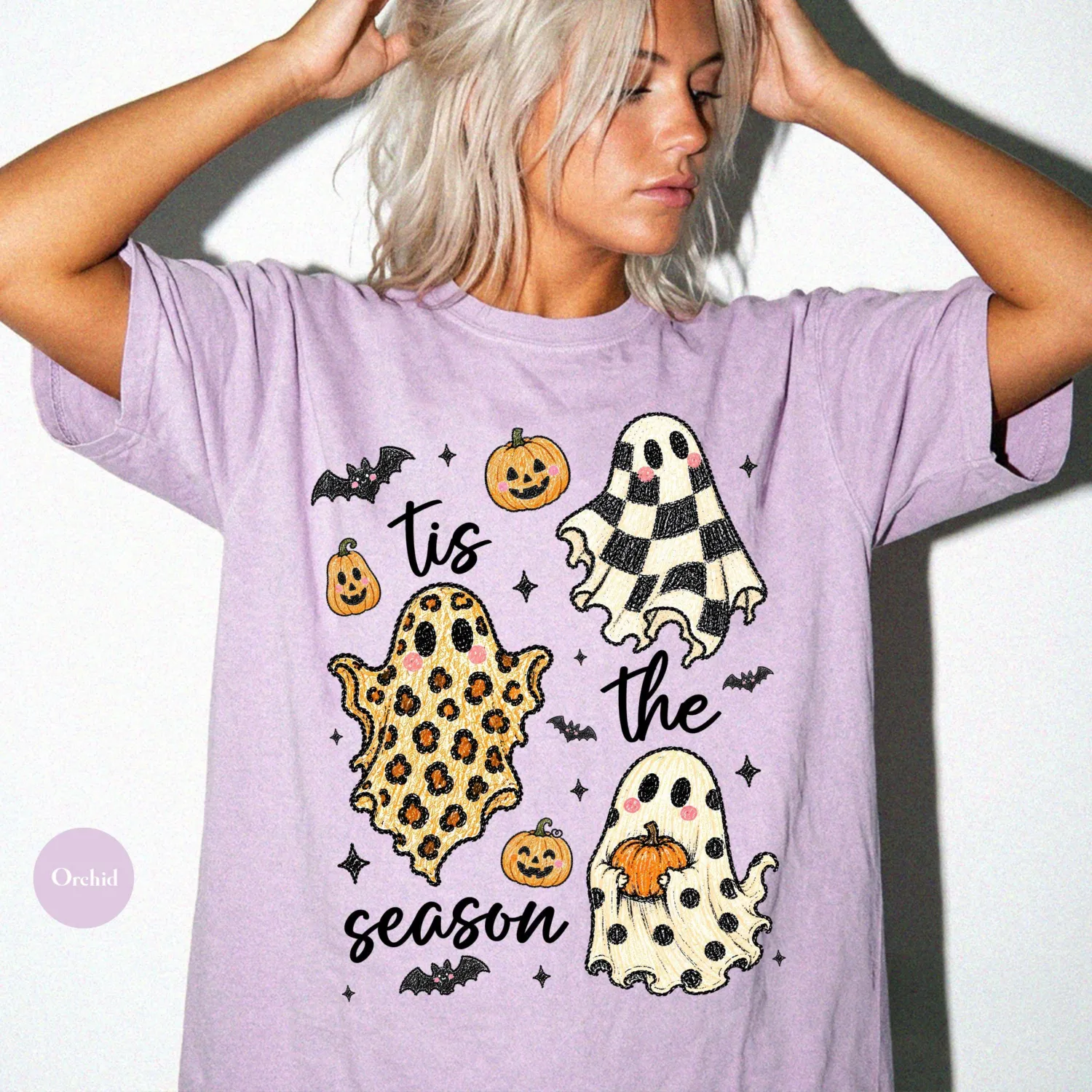Vintage Retro Ghost Tis The Season Halloween T-Shirt Vintage Retro Ghost Tis The Season Halloween T-Shirt