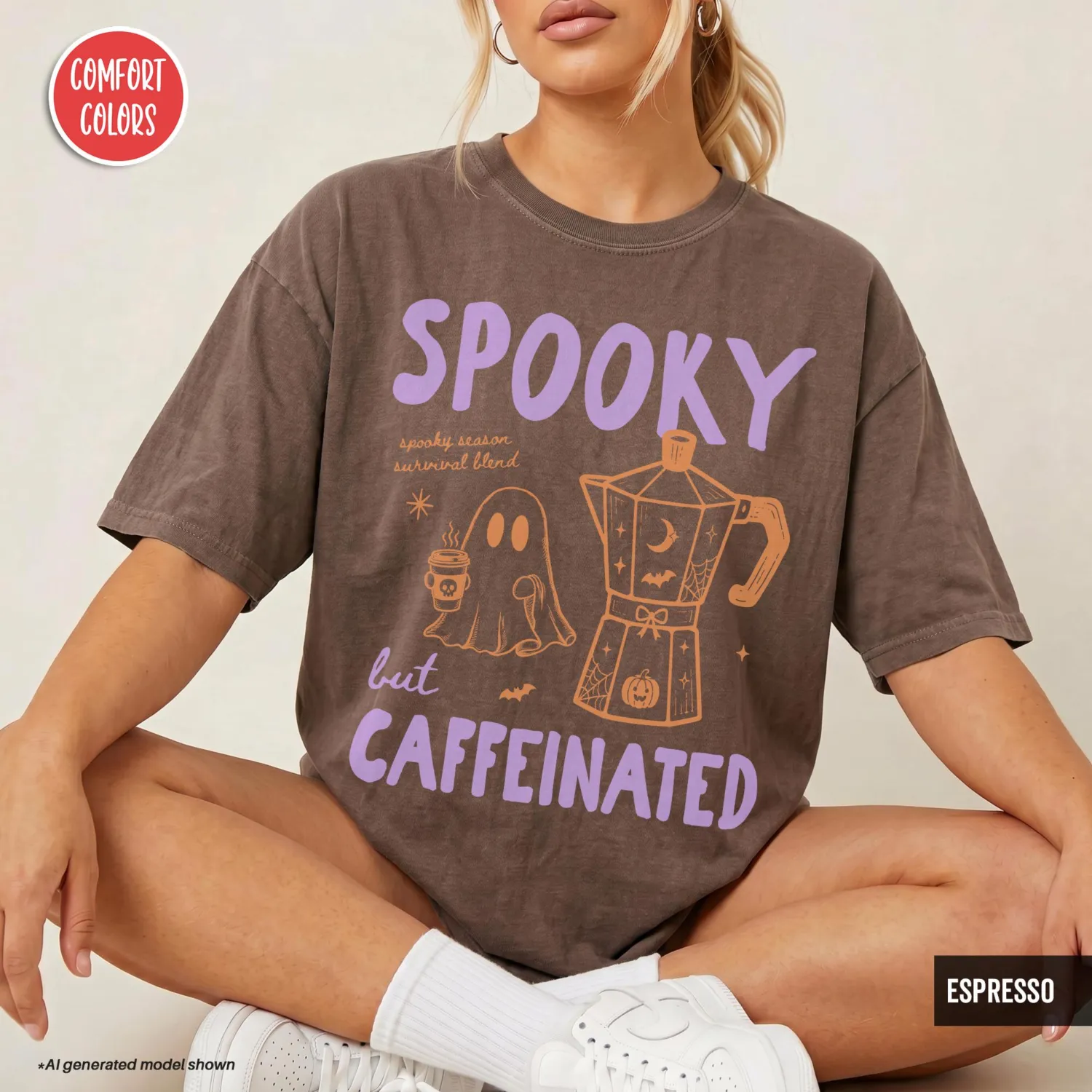 Spooky Season Halloween Coffee T-Shirt Spooky Season Halloween Coffee T-Shirt