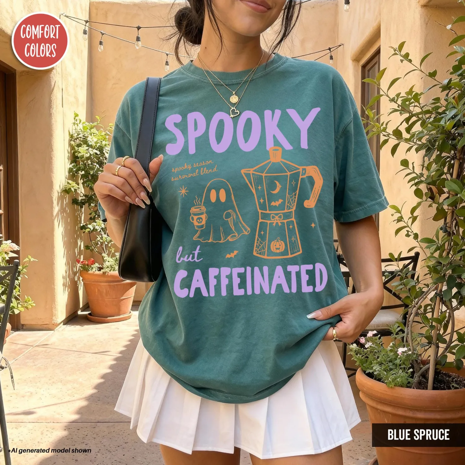 Spooky Season Halloween Coffee T-Shirt Spooky Season Halloween Coffee T-Shirt