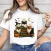Ghost Reading Halloween T-Shirt