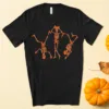 Funny Break Dancing Skeleton Halloween T-Shirt Funny Break Dancing Skeleton Halloween T-Shirt