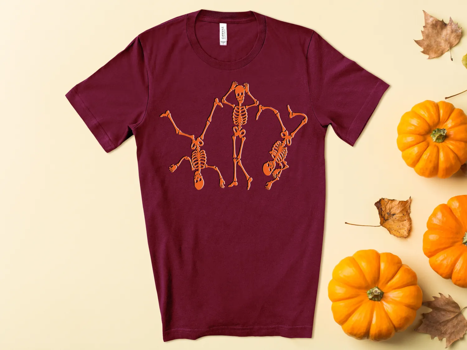Funny Break Dancing Skeleton Halloween T-Shirt Funny Break Dancing Skeleton Halloween T-Shirt