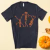 Funny Break Dancing Skeleton Halloween T-Shirt Funny Break Dancing Skeleton Halloween T-Shirt