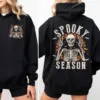 Retro Halloween Skeleton Spooky Season Hoodie Retro Halloween Skeleton Spooky Season Hoodie