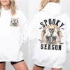 Retro Halloween Skeleton Spooky Season Hoodie Retro Halloween Skeleton Spooky Season Hoodie