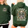 Retro Halloween Skeleton Spooky Season Hoodie Retro Halloween Skeleton Spooky Season Hoodie