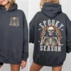 Retro Halloween Skeleton Spooky Season Hoodie Retro Halloween Skeleton Spooky Season Hoodie