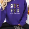 Funny Happy Halloween Dog Sweatshirt - Trick or Treat Funny Happy Halloween Dog Sweatshirt - Trick or Treat