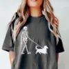 Funny Skeleton Dachshund Halloween T-Shirt Funny Skeleton Dachshund Halloween T-Shirt