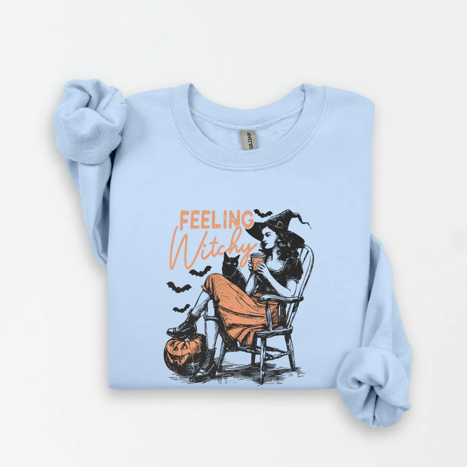 Feeling Witchy Halloween Sweatshirt