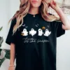 Tis The Season Retro Ghost Halloween T-Shirt
