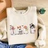 Halloween Ghosts Reading Books Sweatshirt Halloween Ghosts Reading Books Sweatshirt