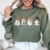 Halloween Ghosts Reading Books Sweatshirt Halloween Ghosts Reading Books Sweatshirt