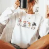 Halloween Ghosts Reading Books Sweatshirt Halloween Ghosts Reading Books Sweatshirt