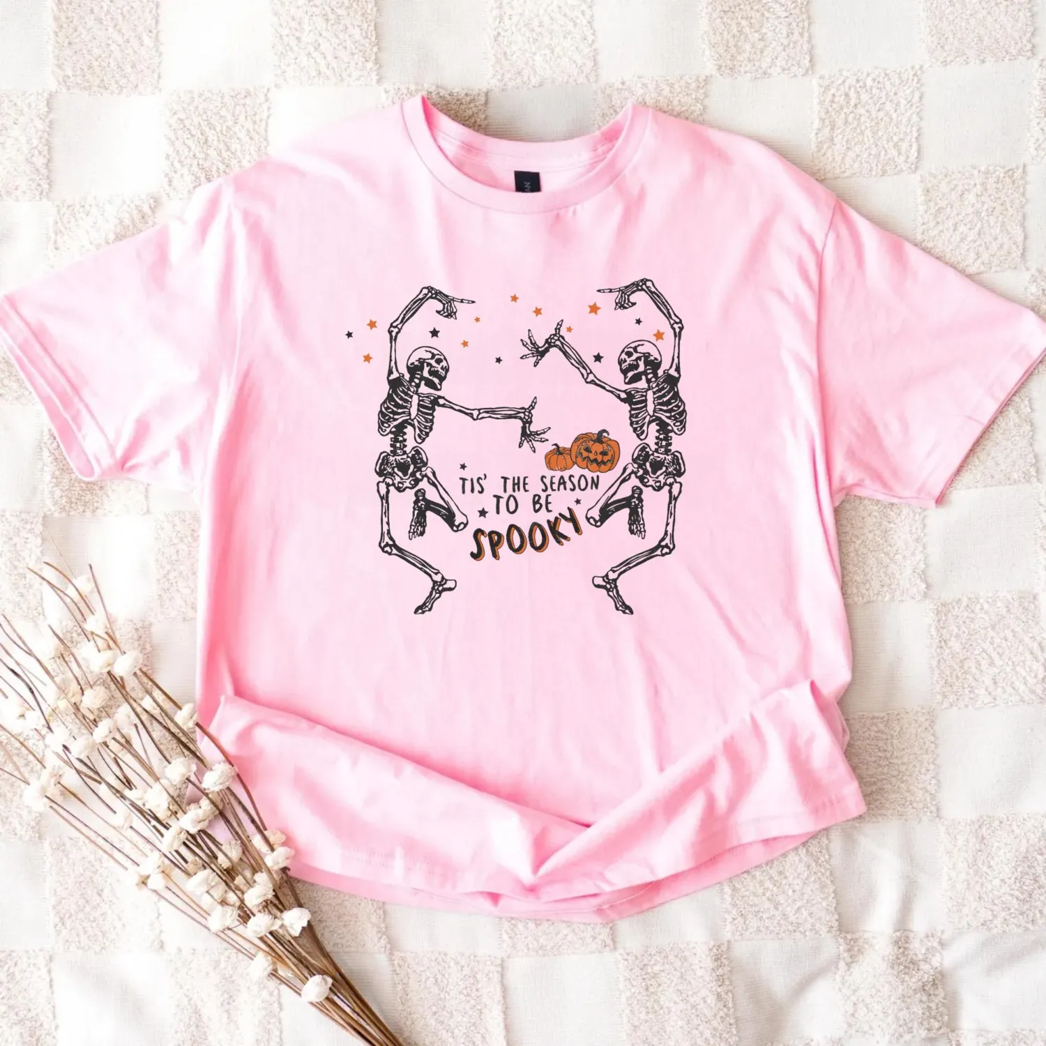 Tis the Season to Be Spooky Dancing Skeleton T-Shirt