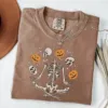 Dancing Skeleton Pumpkin Halloween T-Shirt Dancing Skeleton Pumpkin Halloween T-Shirt
