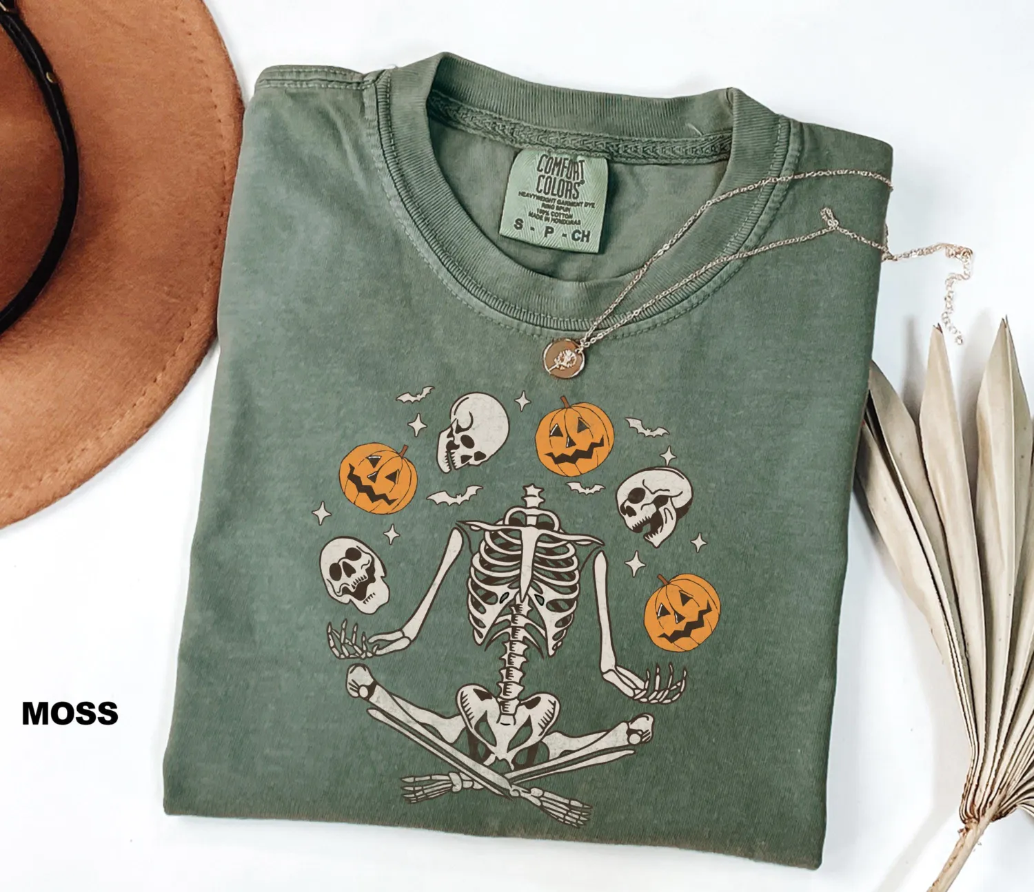 Dancing Skeleton Pumpkin Halloween T-Shirt Dancing Skeleton Pumpkin Halloween T-Shirt