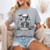 Skeleton Halloween Graphic T-Shirt Skeleton Halloween Graphic T-Shirt