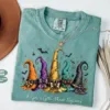Colorful Witch Hats Halloween T-Shirt