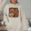 Funny Ghost Pumpkin Halloween Hoodie Funny Ghost Pumpkin Halloween Hoodie