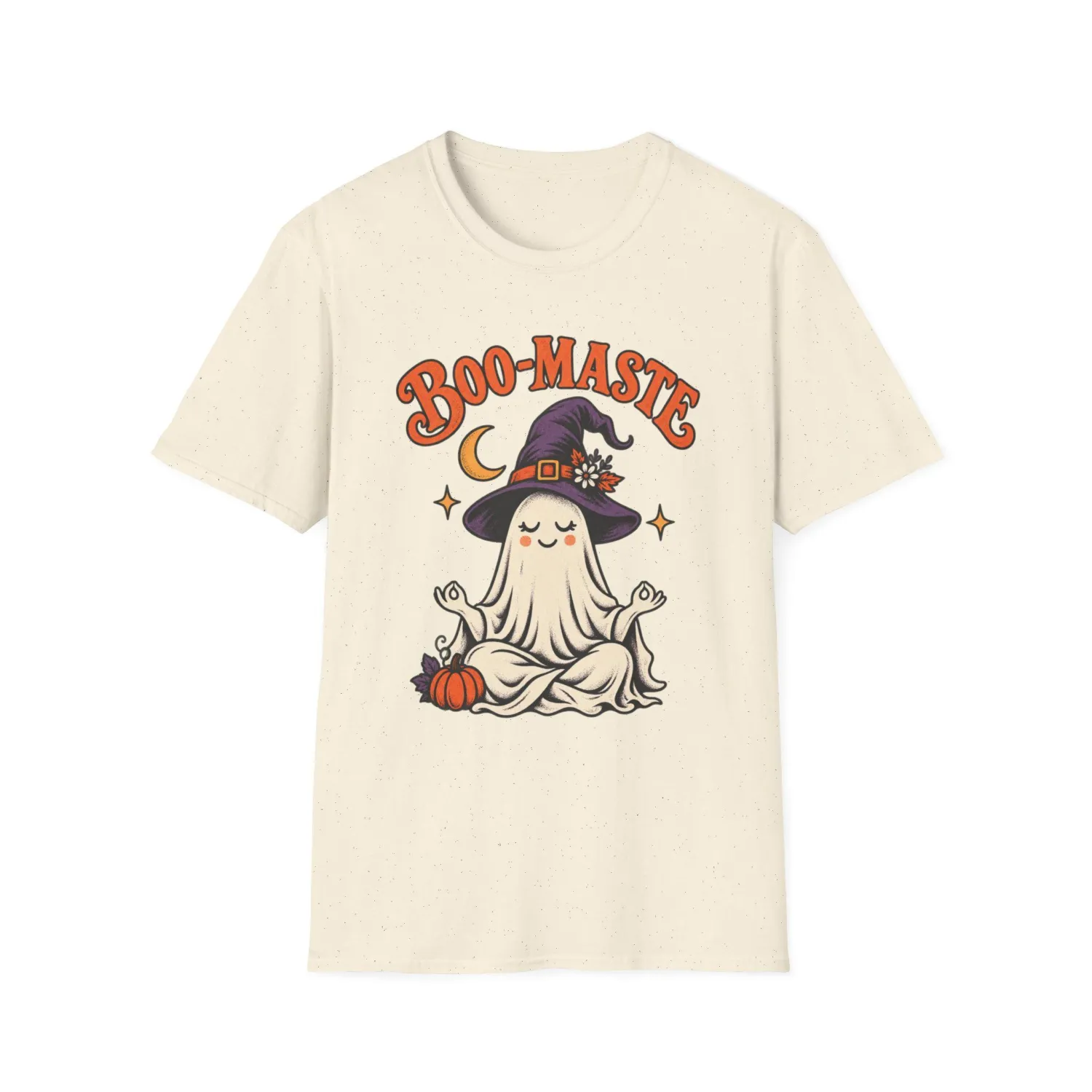 Boo-Maste Yoga Ghost Halloween T-Shirt